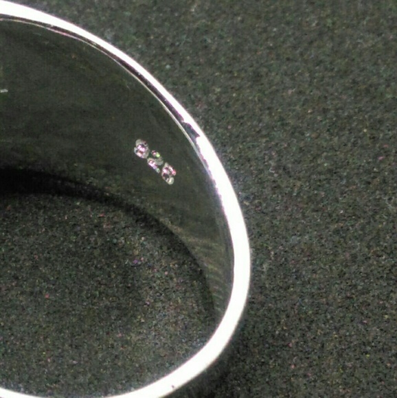* 2/$15 * NIP STAMPED 925 STERLING SILVER ADJ RING - Picture 6 of 8